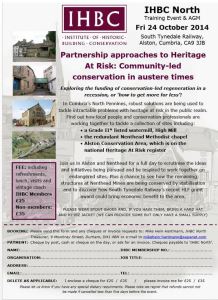 IHBC North Event Flyer