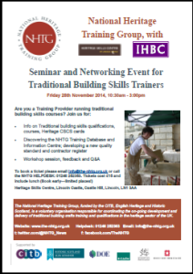 NHTG Conference Flyer