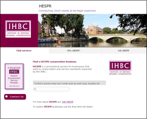 HESPR homepage