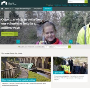 Canal and River Trust website