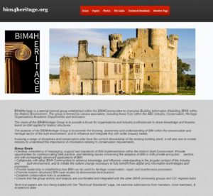 Bim 4 heritage website