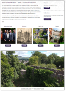 Ruthin Castle Conservation Trust website