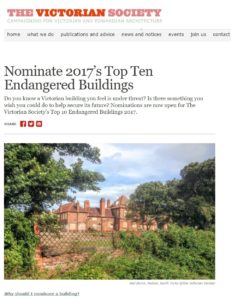 Victorian Society website