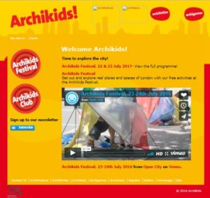 Archikids website 210717