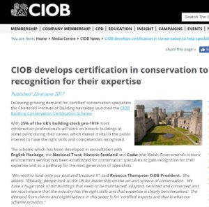 CIOB website 110717