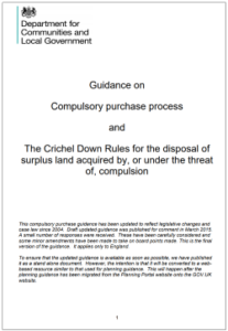 Compulsory Purchase Guidance
