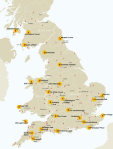 Landmark Trust map Oct 2017