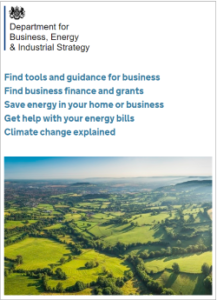 Dept of Business Industry & Energy website 031117