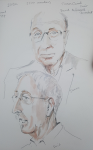 sketch of people