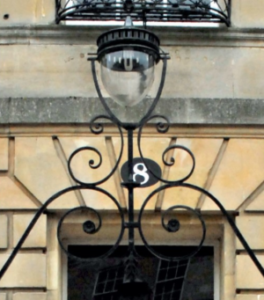 lantern and building