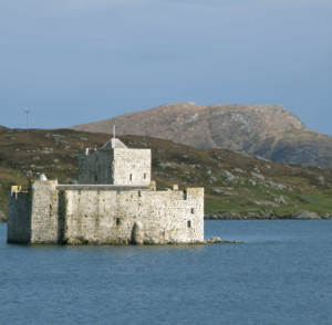 building and seascape