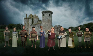cgi scene and figures